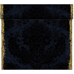 Duni Tischläufer 40 cm x 24 m (perforiert) royal-black Duni Tischläufer 40 cm x 24 m (perforiert) royal-black