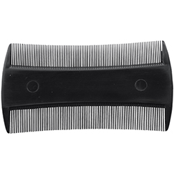 Läusekamm ABS schwarz 9 cm Läusekamm ABS schwarz 9 cm