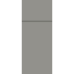 Duni Duniletto® Serviettentasche 40 x 48 cm Granite Grey (46 Stk)