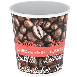 Coffee-Cup 1-wandig - Motiv Geschmack vom Feinsten online kaufen - Verwendung 1