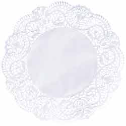 Duni Tortenspitzen rund 17 cm weiß Duni Tortenspitzen rund 17 cm weiß