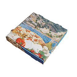 Pizzakarton NYC 33 x 33 cm H=4,5 cm online kaufen - Verwendung 1