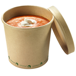 naturesse® Suppenbecher (ohne Deckel) 750 ml Braun (25 Stück) naturesse® Suppenbecher (ohne Deckel) 750 ml Braun (25 Stück)