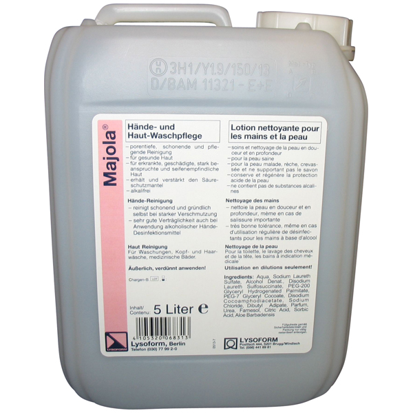 Lysoform Majola® Waschpflege 5 Liter Lysoform Majola® Waschpflege 5 Liter