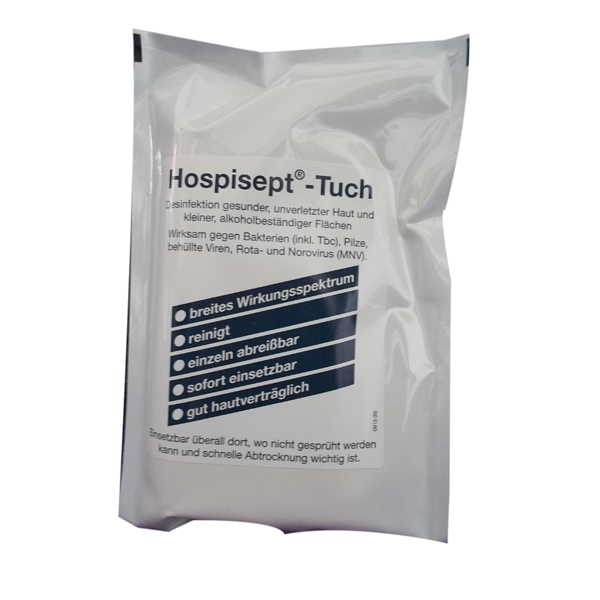 Vorschau: Lysoform Hospisept® Desinfektionstücher Nachfüllpack 100 Stück online kaufen - Verwendung 1