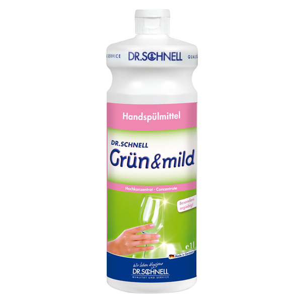 Dr.Schnell Grün + Mild Handspülmittel 1 Liter