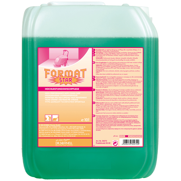 Dr.Schnell Format Star Automatenreiniger 10 Liter Dr.Schnell Format Star Automatenreiniger 10 Liter