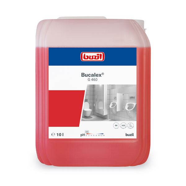 Buzil G 460 BUCALEX Sanitärgrundreiniger 10 Liter Buzil G 460 BUCALEX Sanitärgrundreiniger 10 Liter