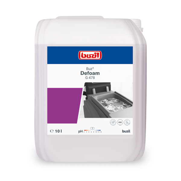 Buzil G 478 Buz�® Defoam Entschäumer 10 Liter Buzil G 478 Buz�® Defoam Entschäumer 10 Liter