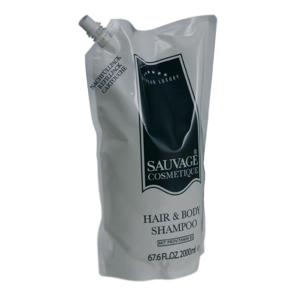 Vorschau: Sauvage Hair & Body Shampoo (6 x 2 Liter) online kaufen - Verwendung 1