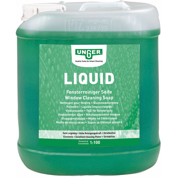 UNGER´s Liquid Fensterreinigungsseife 5 Liter