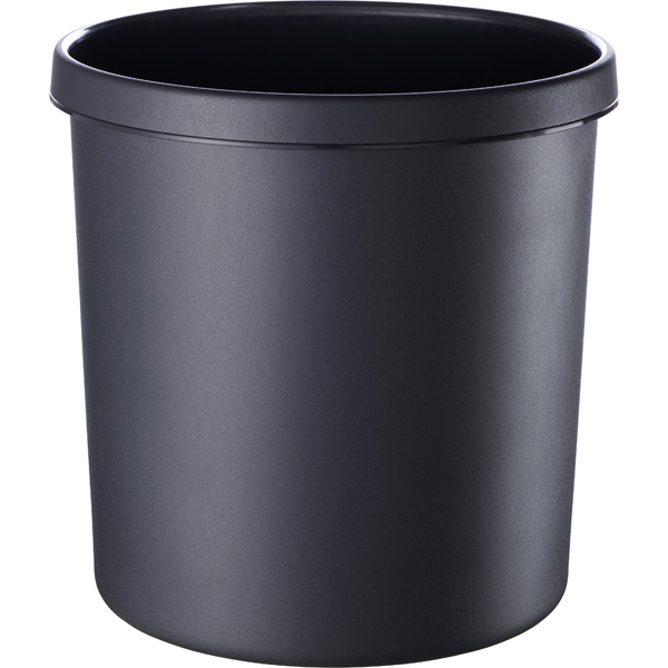 Helit Papierkorb 12l schwarz Helit Papierkorb 12l schwarz