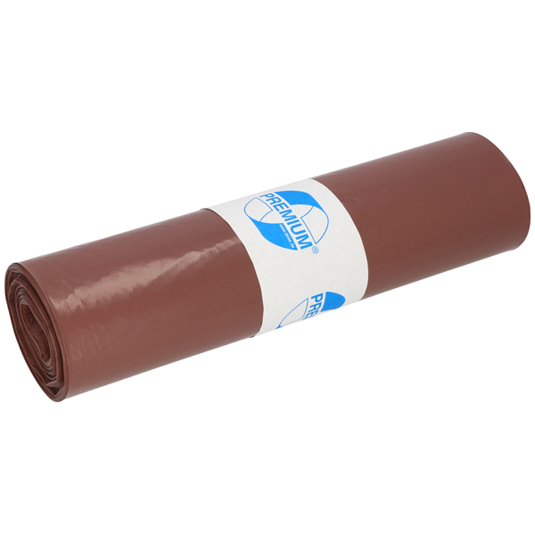 LDPE-Müllsäcke DEISS PREMIUM 120 L, braun LDPE-Müllsäcke DEISS PREMIUM 120 L, braun