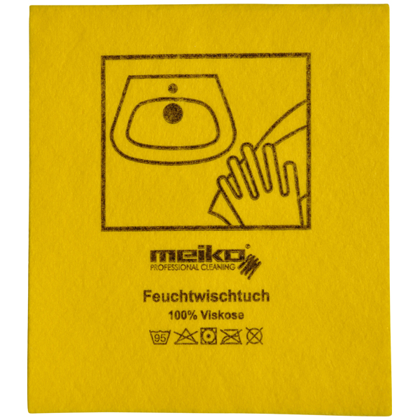 Vorschau: Meiko Feuchtwischtuch 40 x 35 cm gelb online kaufen - Verwendung 1