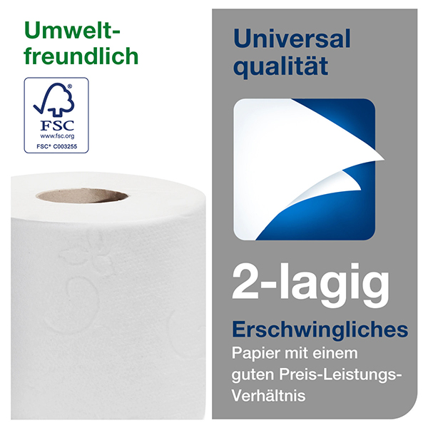 Vorschau: Tork Kleinrollen Toilettenpapier online kaufen - Verwendung 3