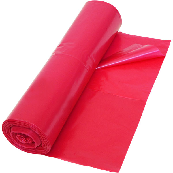 LDPE-Müllsäcke DEISS 120 L, rot LDPE-Müllsäcke DEISS 120 L, rot