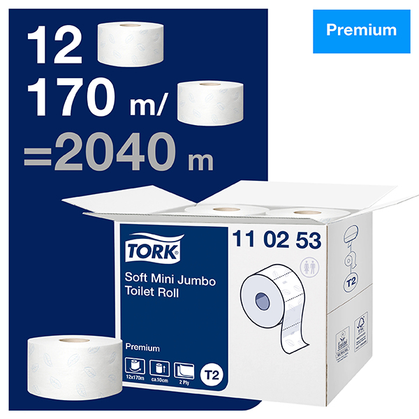 Vorschau: Tork Extra weiches Mini Jumbo Toilettenpapier online kaufen - Verwendung 3
