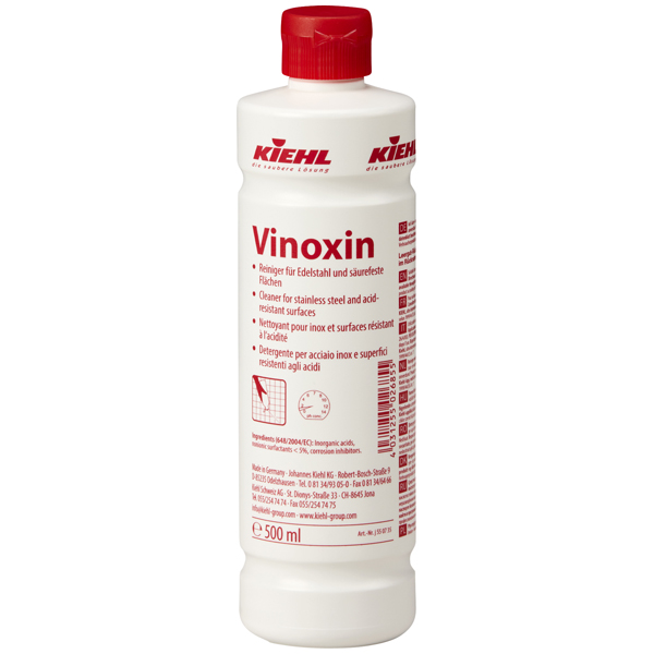 Vorschau: Kiehl Vinoxin Edelstahlreiniger 500 ml online kaufen - Verwendung 1