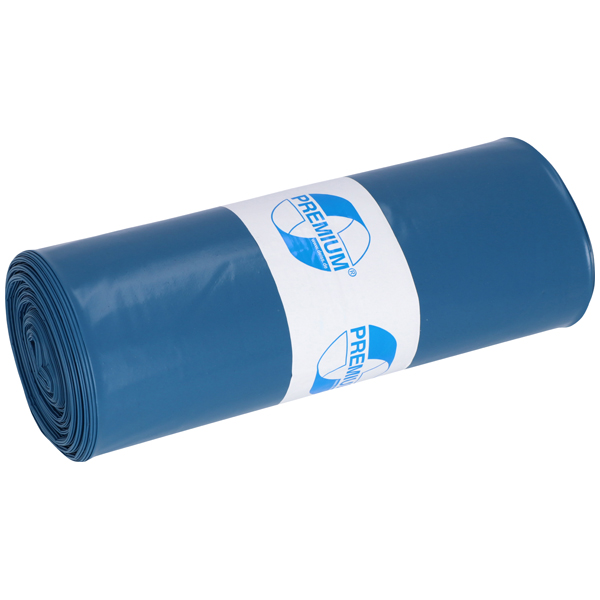 DEISS Premium® Abfallsäcke blau 70 Liter ( 25 Stück )