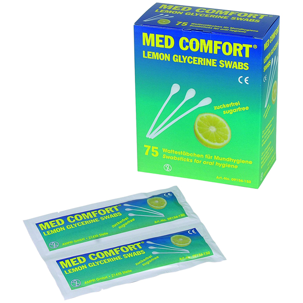 AMPri Med Comfort Mundpflegestäbchen Lemon (25 x 3 Stück) online kaufen - Verwendung 1