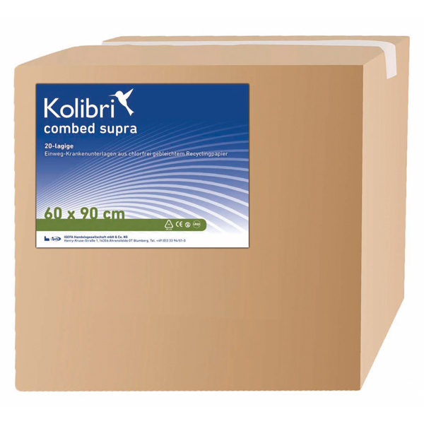 Kolibri Krankenunterlage 60 x 90 cm 20-lagig Kolibri Krankenunterlage 60 x 90 cm 20-lagig