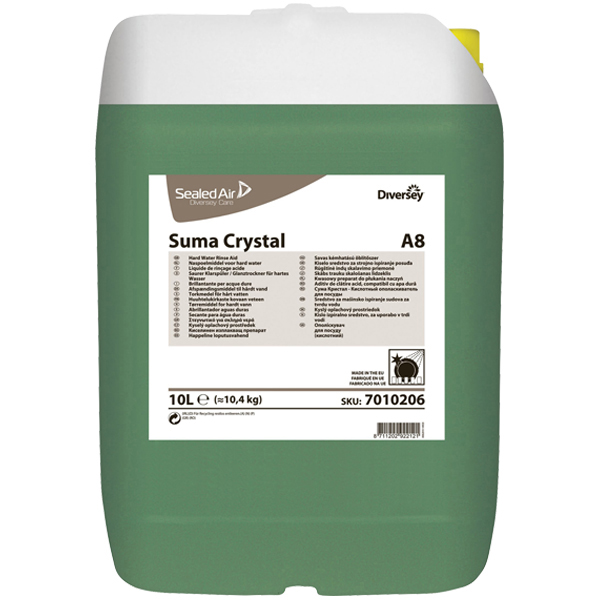 Suma Crystal A8 Klarspüler 10 Liter Suma Crystal A8 Klarspüler 10 Liter