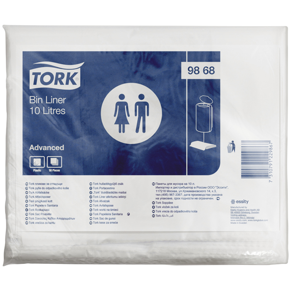 Tork Abfallsack 10 l weiß Tork Abfallsack 10 l weiß