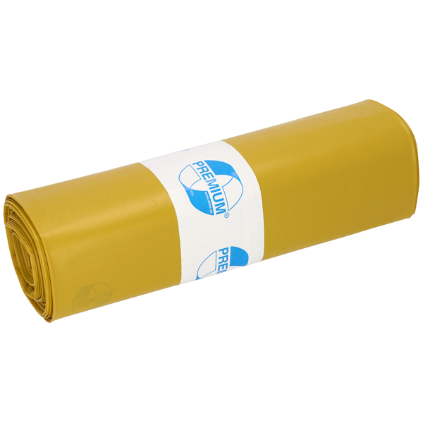 DEISS Premium® Abfallsäcke 120 Liter Gelb (25 Stück) online kaufen - Verwendung 1