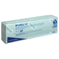 WypAll® X80 farbcodierte Reinigungstücher grün 7566 WypAll® X80 farbcodierte Reinigungstücher grün 7566