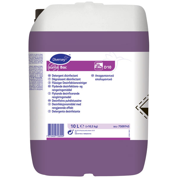 Vorschau: Suma® Bac D10 Desinfektionsreiniger 10 Liter online kaufen - Verwendung 1