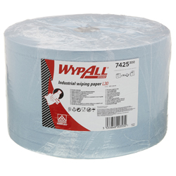 Vorschau: WypAll® Papierwischtücher L30 blau 7425 online kaufen - Verwendung 4