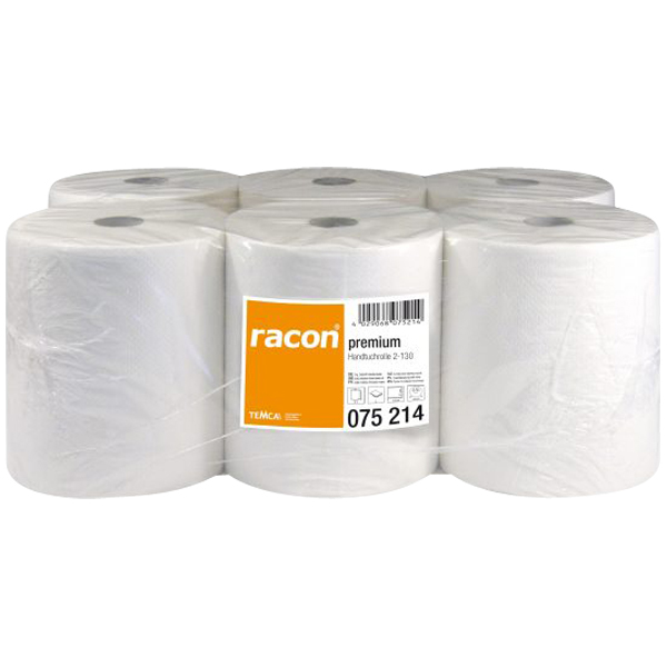 Racon premium Handtuchrollen hochweiß