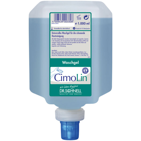Vorschau: Dr.Schnell Cimolin Handwaschgel 1 Liter online kaufen - Verwendung 1