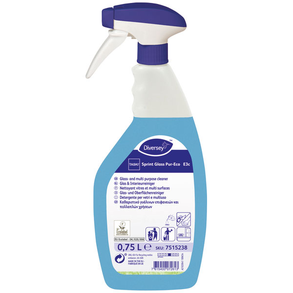 Taski Sprint Glass Pur-Eco Glas- / Oberflächenreiniger E3c Taski Sprint Glass Pur-Eco Glas- / Oberflächenreiniger E3c