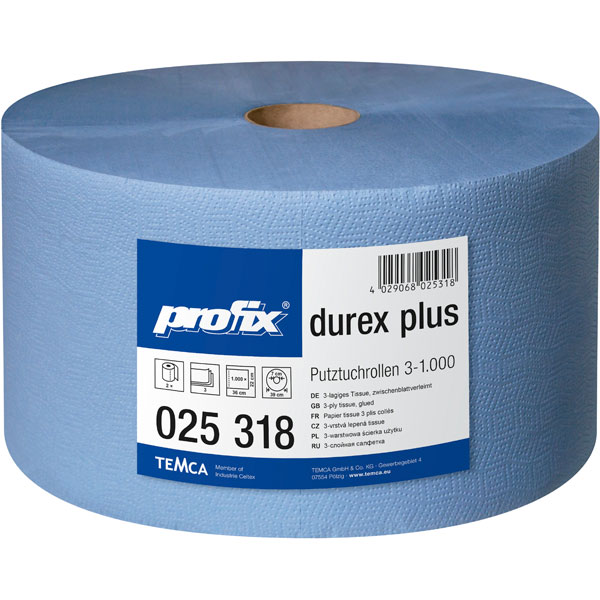 Profix durex plus Putztuchrolle 22 x 36 cm Profix durex plus Putztuchrolle 22 x 36 cm