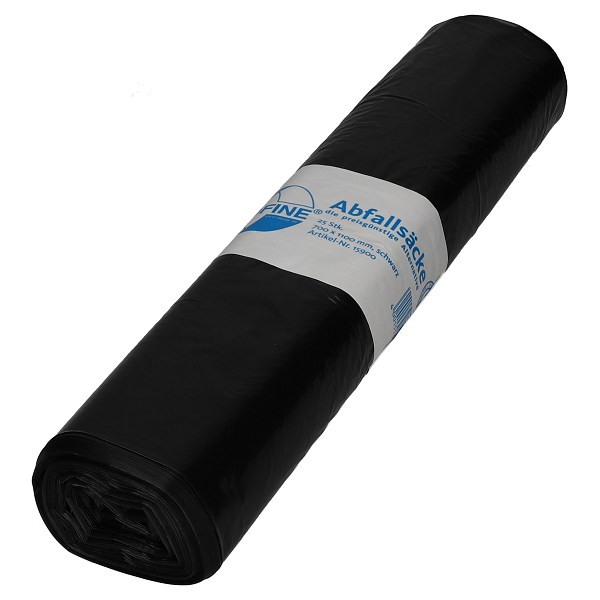 Vorschau: DEISS Ecofine® Abfallsäcke schwarz 120 Liter ( 25 Stück ) online kaufen - Verwendung 1