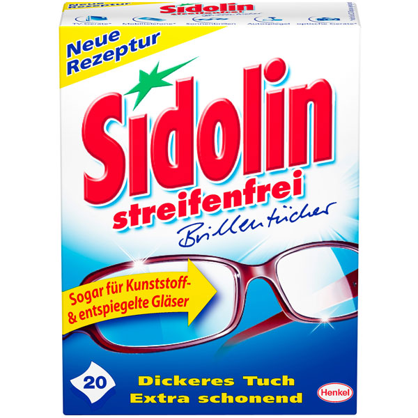 Sidolin Brillen Putztücher Sidolin Brillen Putztücher