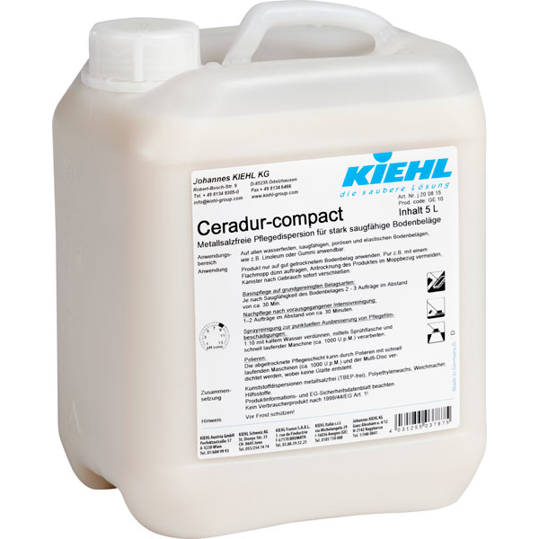 Kiehl Ceradur-compact Pflegedispersion 5 Liter Kiehl Ceradur-compact Pflegedispersion 5 Liter