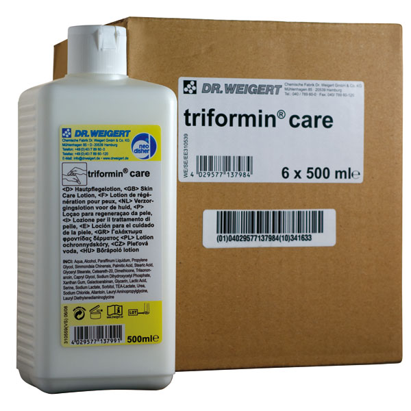 Dr. Weigert Triformin care Hautpflegelotion 500 ml Dr. Weigert Triformin care Hautpflegelotion 500 ml