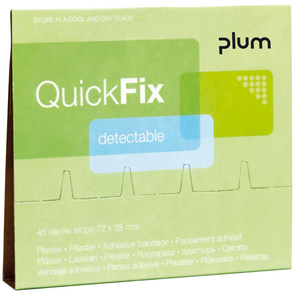 Plum QuickFix Detectable blau