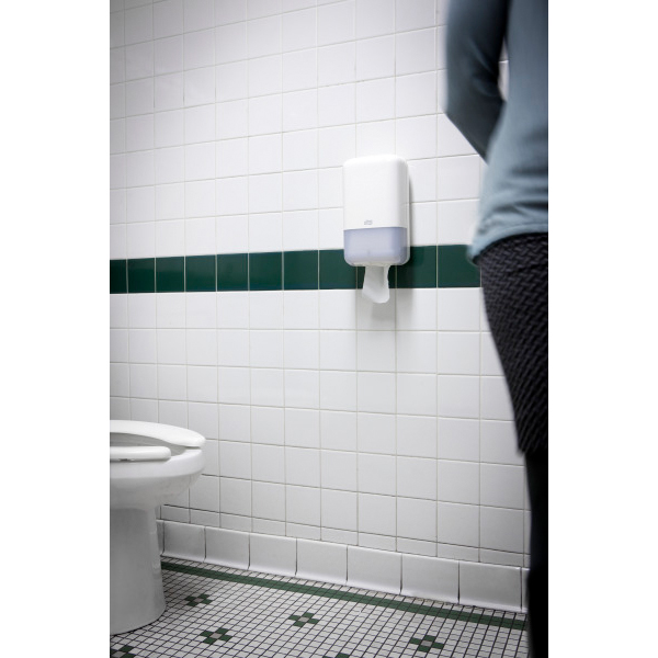 Tork T3 Elevation Toilettenpapierspender Einzelblatt Weiß online kaufen - Verwendung 4