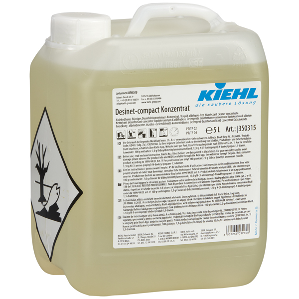 Kiehl Desinet-compact Desinfektionsreiniger Kiehl Desinet-compact Desinfektionsreiniger