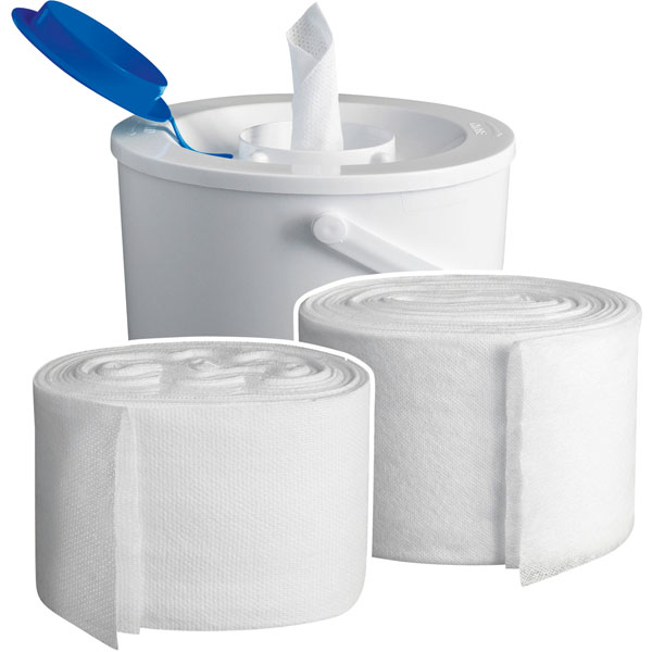 Temdex Wipes FP-40 weiß 1lg Spezialwischtuch 6Rll á 90Tü Polyestervlies 28x32cm online kaufen - Verwendung 1