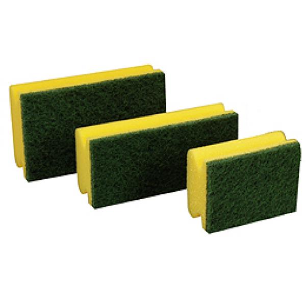Padschwamm-Scheuerschwamm 15 x 7 x 4,5 cm Padschwamm-Scheuerschwamm 15 x 7 x 4,5 cm