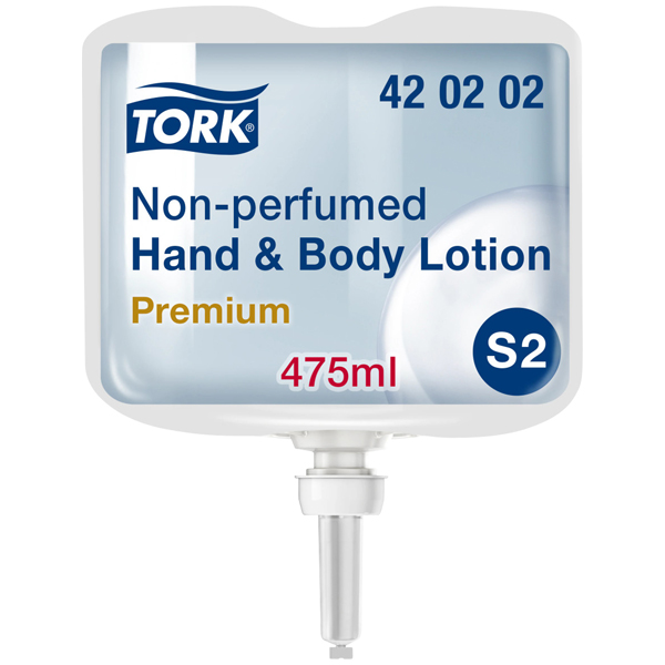 Tork S2 Premium Hand- & Body Lotion (8 x 475 ml)
