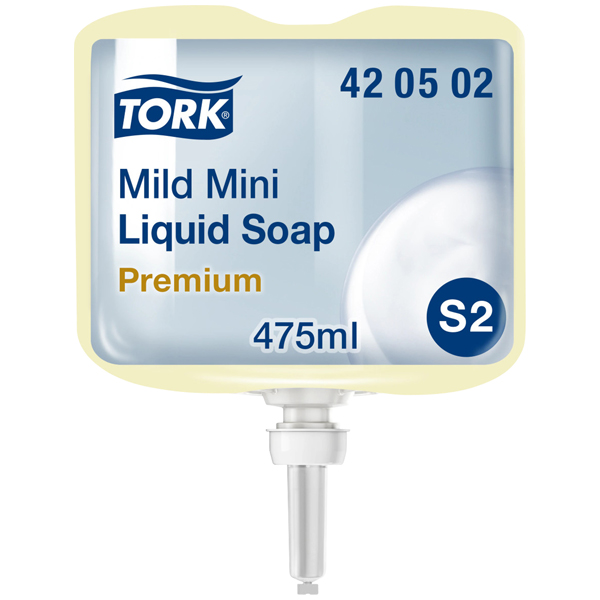 Tork S2 Mini Flüssigseife mild (8 x 475 ml)