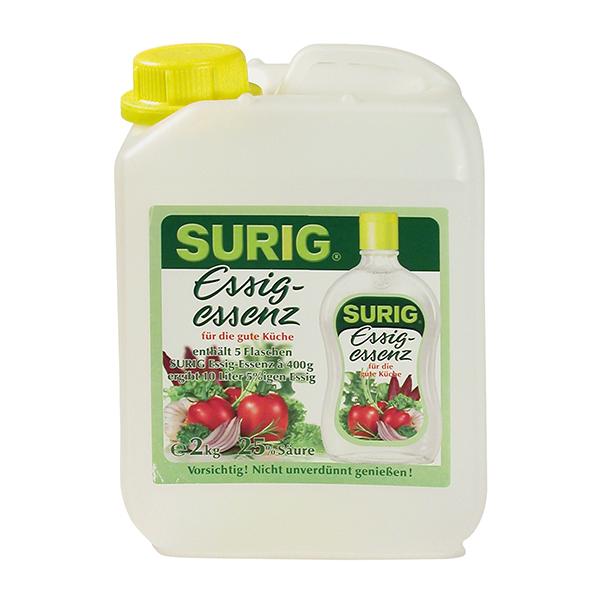 SURIG Essigessenz / Essigsäure 25% hell Produktbild 1 SURIG Essigessenz / Essigsäure 25% hell online kaufen - Verwendung 1