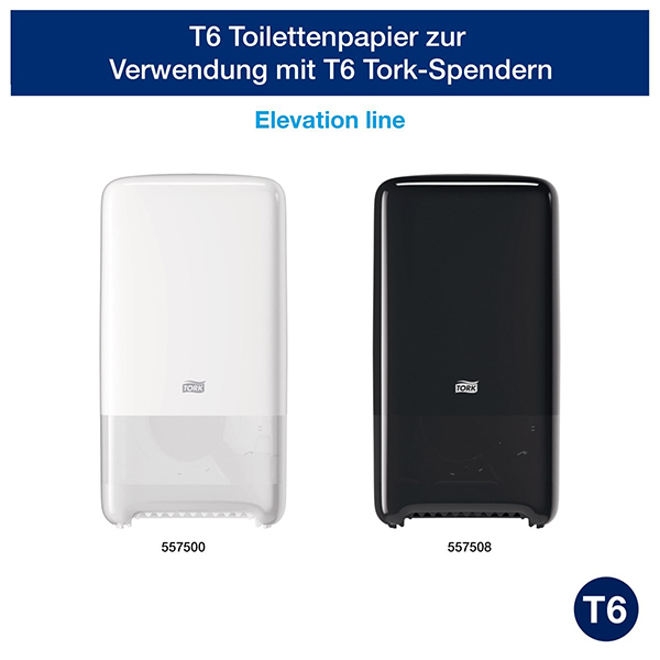 Tork T6 Midi Toilettenpapier Weiß (27 Rollen) online kaufen - Verwendung 2