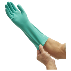 Jackson Safety G80 chemikalienfeste Nitril-Handschuhe Größe 7