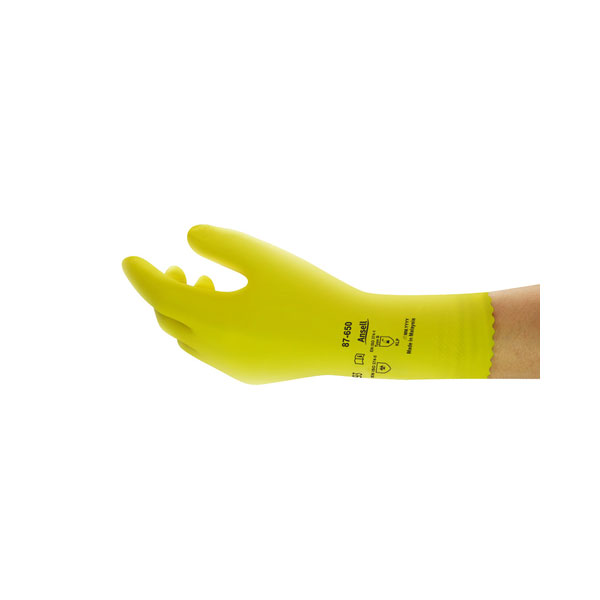 Ansell Universal™Plus Chemikalienschutz-Handschuh gelb Größe 6,5